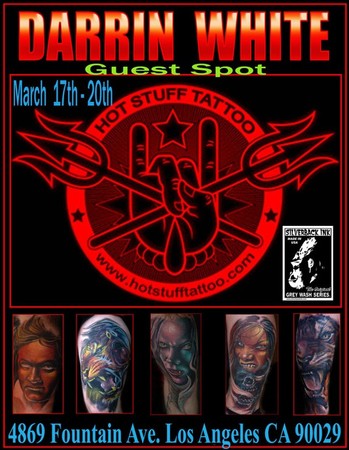 Looking for unique Darrin White Tattoos?  